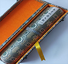 庄河书画装裱案例